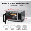 Toshiba 0.9 Cu. Ft. 6-in-1 Countertop Inverter Microwave (Open Box)