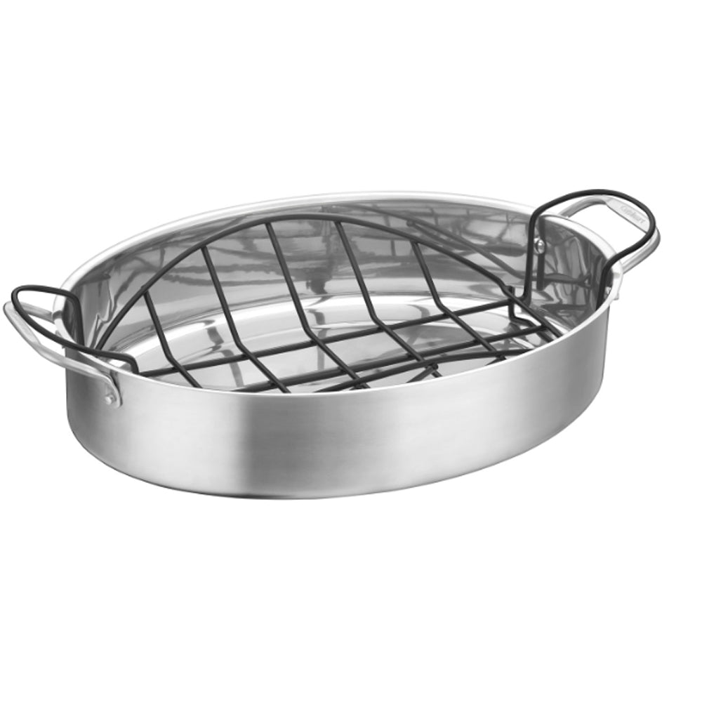 Cuisinart 87117 17ORMC 17 Oval Roasting Pan with Non Stick Rack