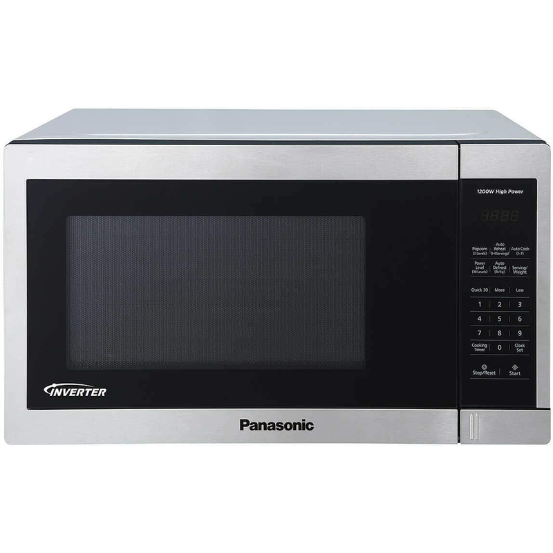 Panasonic NN-SC678S Genius 1.3 cu. ft. 1200W Inverter Microwave (Stainless Steel) (Open Box)