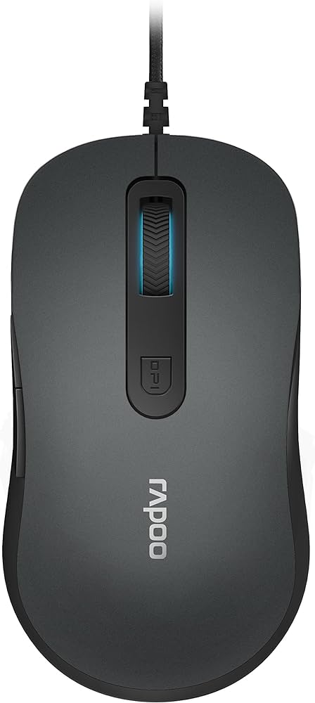 Rapoo N3610 Wired Optical Mouse