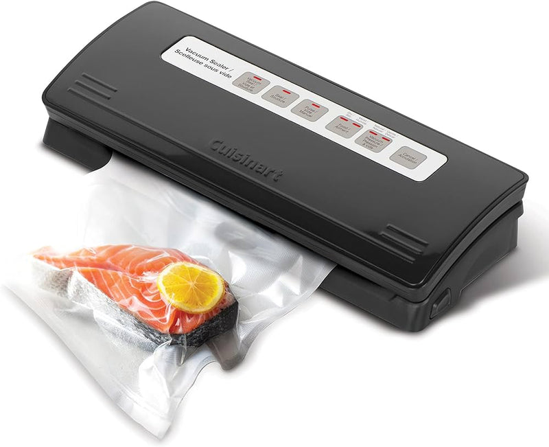 Cuisinart VS-200 One-Touch Vacuum Sealer (Black) (Manufacturer Refurbished)