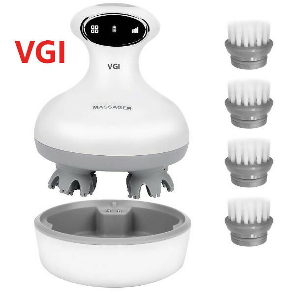 VGI VG-702 Scalp Massager (White)