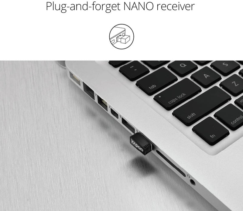 Rapoo 8000 Wireless Keyboard & Mouse