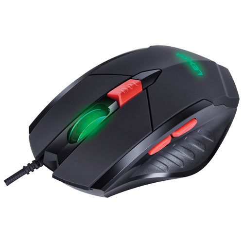 Lexma G60 Optical Gaming Mouse (Black) (Open Box)