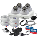 Open Box- Swann Home 4 Camera 8 Channel 4K Ultra HD DVR Security System | SWDVK-85680W4DE