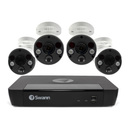 Open Box- Swann 4 Camera 8 Channel 4K Ultra HD Professional NVR Security System | SWNVK-886804FB