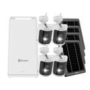 Open Box- Swann AllSecure650 2K Wireless Security Kit with 4 x Wire-Free Cameras, Solar Charging Panels & Power Hub | SONVK-650KH4S4