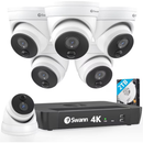 Open Box- Swann 6 Camera 8 Channel 4K Ultra HD Professional NVR Security System | SONVK-886806D