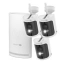Swann AllSecure4K Wireless Security Kit with 3 x Wire-Free Cameras & NVR Tower | SWNVK-AS4K80SD3S3