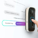 Open Box- Swann SwannBuddy4K Video Doorbell with SwannShield AI Voice Assistant | SWIFI-4KBUDDY
