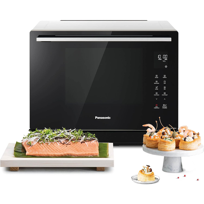 Panasonic - NN-CS89LB Premium 4-in-1 Combination Steam Oven Microwave (Open Box)