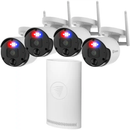Swann Professional 8-Channel, 4-Camera 4K WiFi 1TB NVR Security Surveillance System w/ Human, Vehicle & Sound Detection SWNVK-800KH4