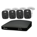 Swann Home 4 Camera 8 Channel 2K DVR 256GB SD Card Security System with Mic