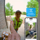 Swann EVO Wireless Video Doorbell with SwannShield AI Voice Assistant | SWIFI-SEVDBC
