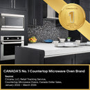 Panasonic NN-ST67KSC 1.2 cu.ft. 1200W Genius Inverter Microwave Oven
