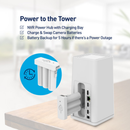 Open Box- Swann AllSecure650 2K Wireless Security Kit with 4 x Wire-Free Cameras, Solar Charging Panels & Power Hub | SONVK-650KH4S4