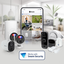 Open Box- Swann Xtreem Wireless Security Cameras 2 Pack with 2-Way Talk, Siren & Heat + Motion Detection | SWIFI-XTRCM32G2PK