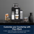 De'Longhi Rivelia Fully Automatic Espresso Machine, Onyx Black- EXAM44055B (Refurbished)