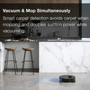 Deebot By Ecovacs OZMO T8 AIVI Vacuuming and Mopping Robot (with Auto-Empty Station) - Open Box