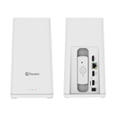 Swann NVW-650 Wi-Fi NVR w Inbuilt Charger/1TB HDD /4x 600CMB 2K Wireless Security Kit, Solar Charging Panels & Power Hub SONVK-650KH4S4