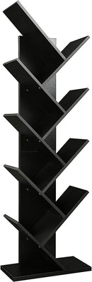 Home Bi 9-Shelf Tree Bookshelf