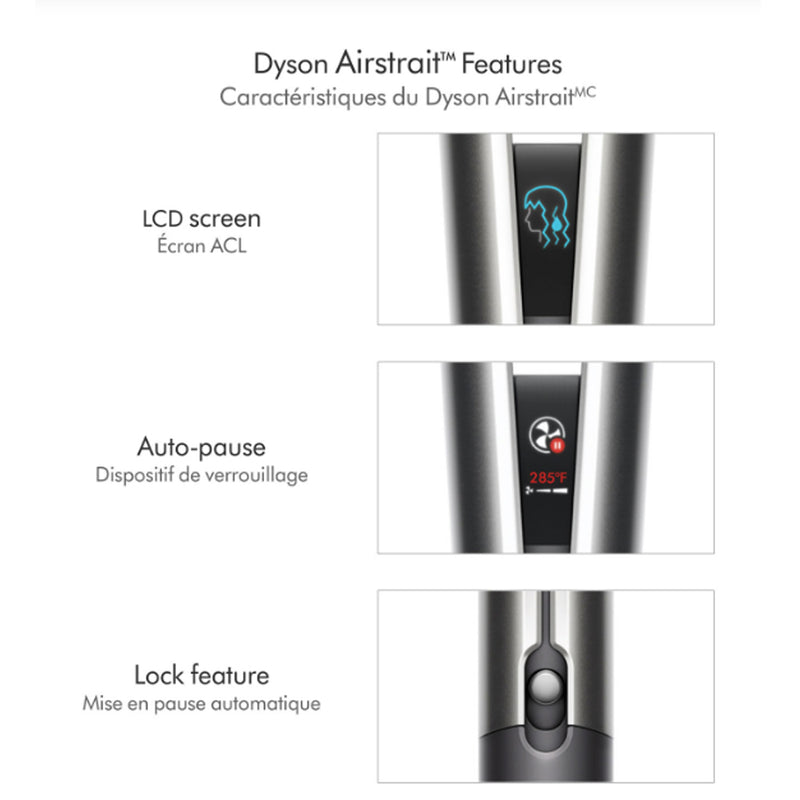 Dyson Airstrait™ straightener (Nickel/Copper)-Manufacturer Refurbished 1 Year Warranty