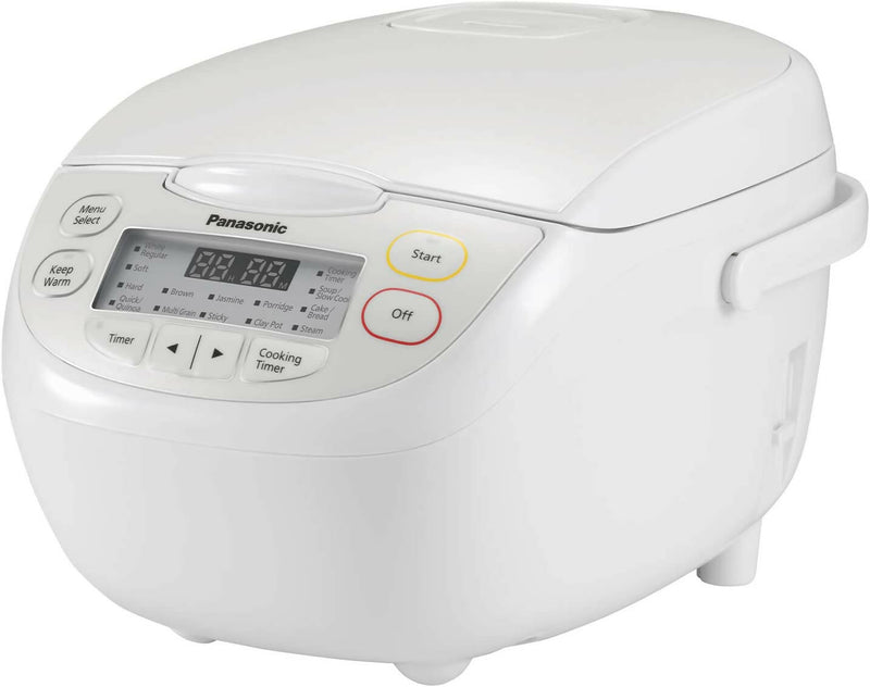 Panasonic SR-CN108 5.5-Cup Electronic Rice Cooker/Warmer (White) (Refurbished)