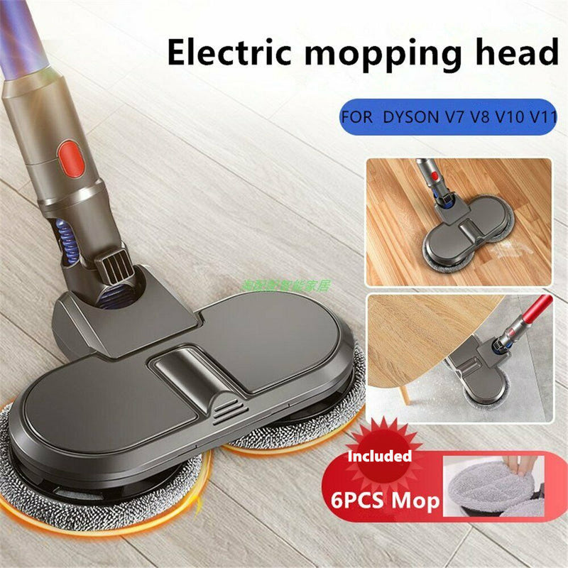 VGI Dyson Electric Mophead With Water Tank Attachment Compatible with Cordless Stick Vacuum Cleaner V7 V8 V10 V11 V15 Models