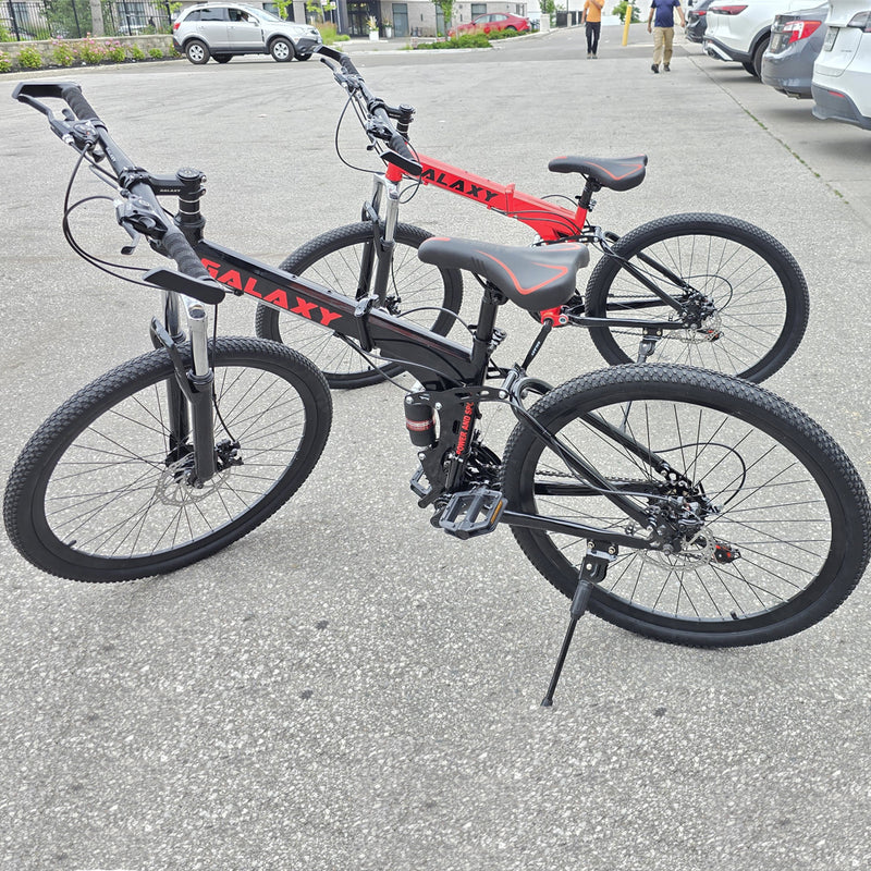 Galaxy folding bike sale