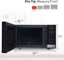 Panasonic NN-SG458S Child Lock 0.9 cu.ft. 900W Microwave (Stainless Steel with Black Door) (Refurbished)