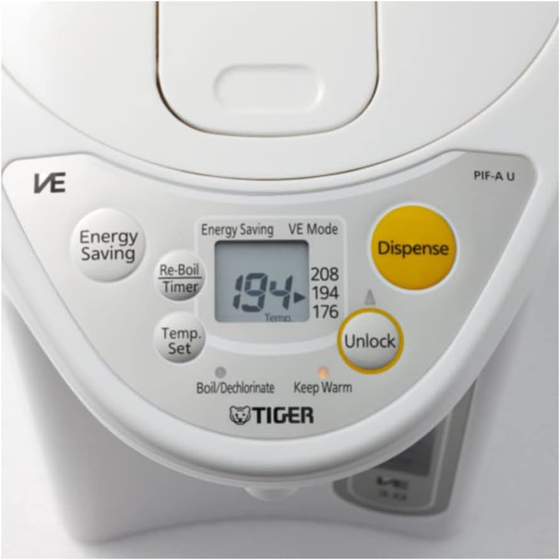 Tiger PIF-A30U-WU 3L VE Mincom Electric Water Boiler and Warmer (White) (Refurbished)