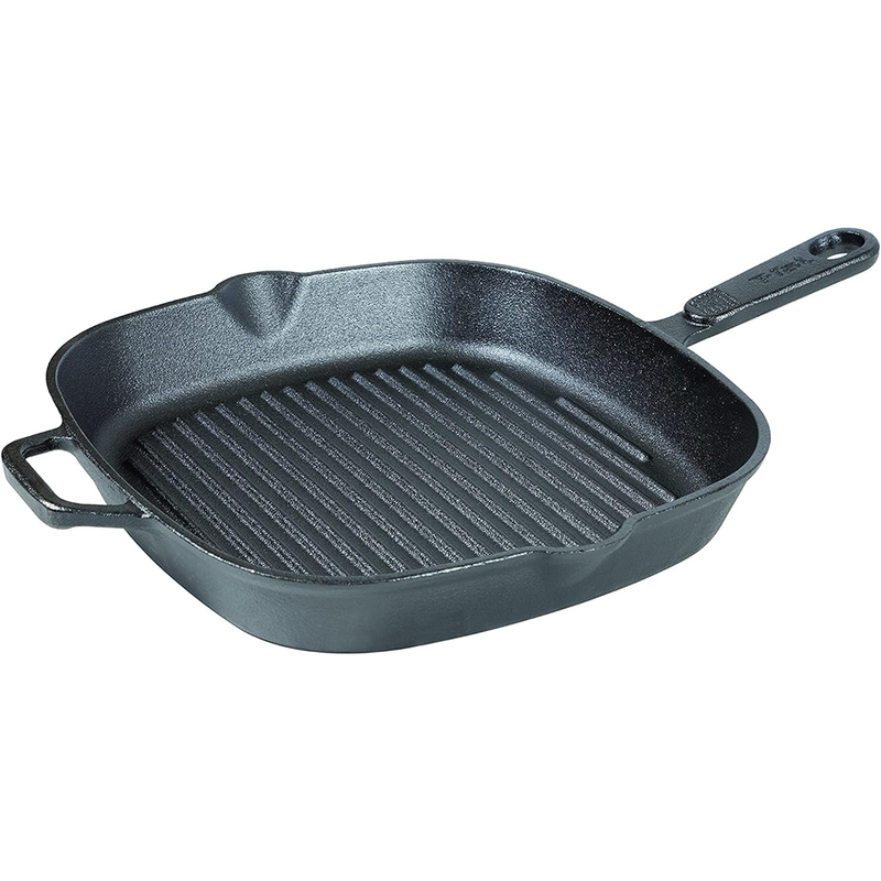 T-Fal E2264074 Cast Iron 26cm Grill Pan