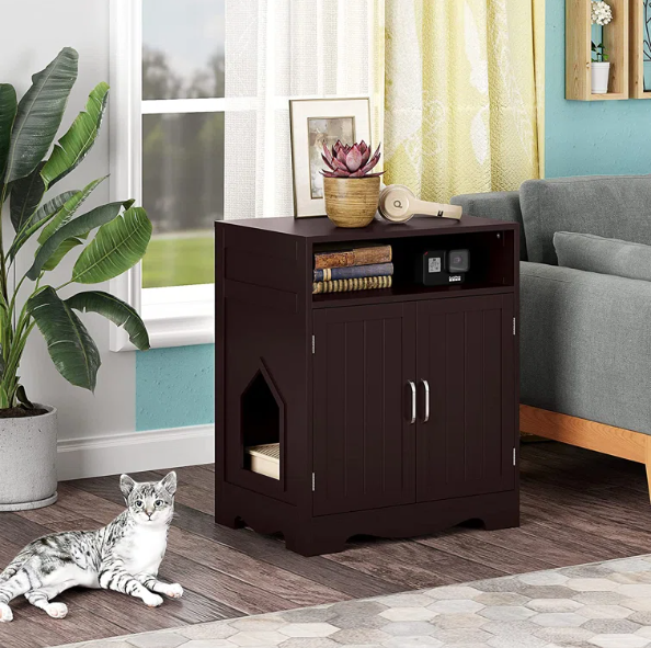 Home Bi Cat Litter Cabinet