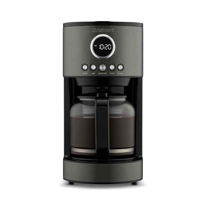 Cuisinart DCC-1220 12-Cup Coffee Maker (Black Stainless Steel) (Manufacturer Refurbished)