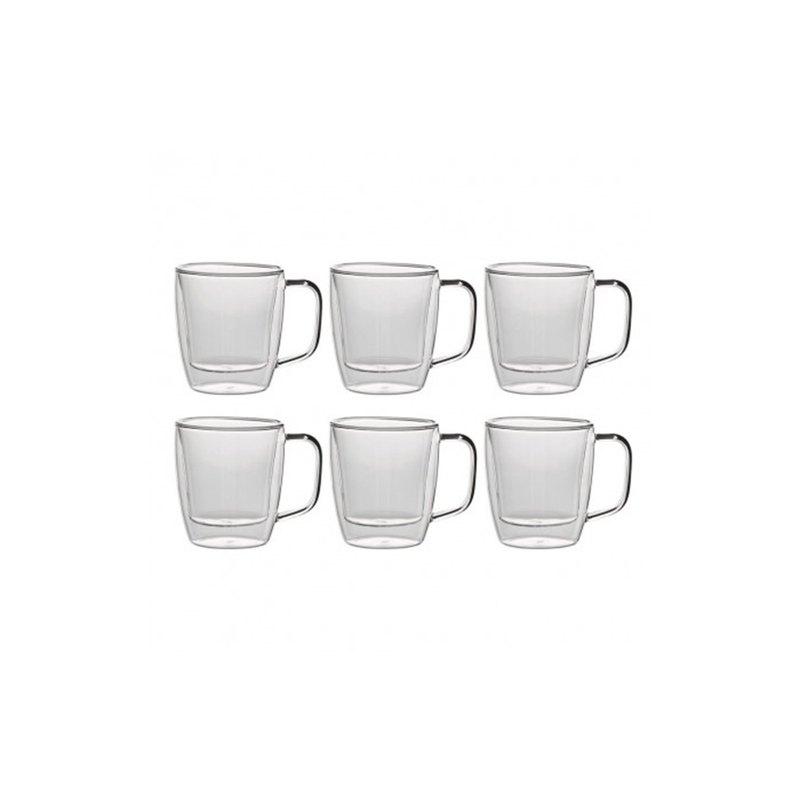 Zwilling 12919-016 Cafe Roma 6-Piece Double-Wall Glass Set