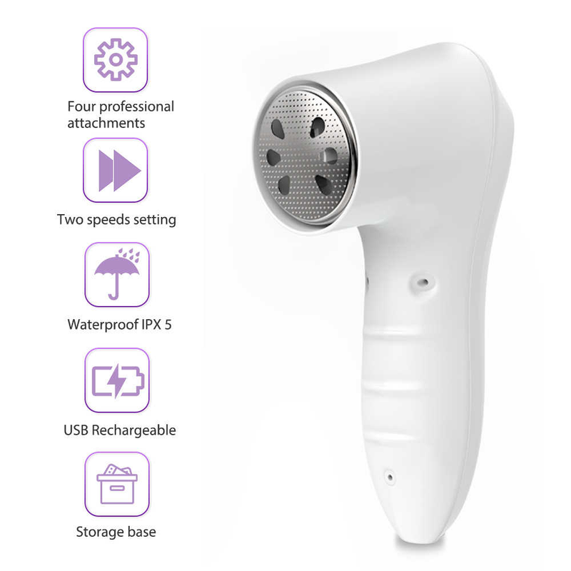 TouchBeauty AS-1336 4-in-1 Electric Dead Skin Remover