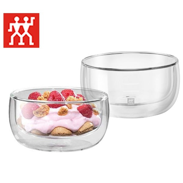 Zwilling 39500-079 Sorrento 2-Piece Double-Wall Glass Bowl Set