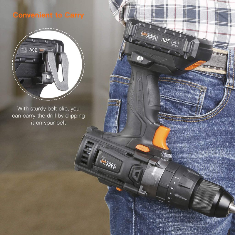 Tacklife 18v cordless discount drill