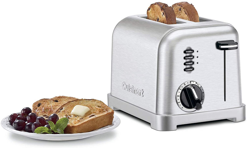 Cuisinart CPT-160 2-Slice Stainless Steel Toaster (Manufacturer Refurbished)