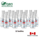 Orgen Nutraceuticals 70% Isopropyl Alcohol Hand Sanitizer Spray (60ml/bottle) (12 Bottles) (Made in Canada)