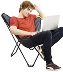 Sharper Image SMG3006GY Foldable Shiatsu Massage Butterfly Chair (Grey)