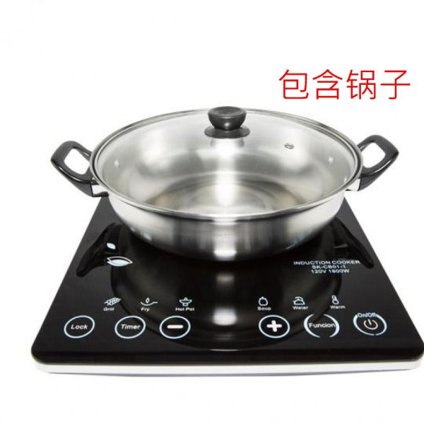 Makoto SK-CB01 1800W Dual Fan Induction Cooker with Pot