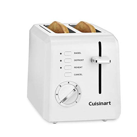 Cuisinart CPT-122C 2-Slice Compact Toaster (White)