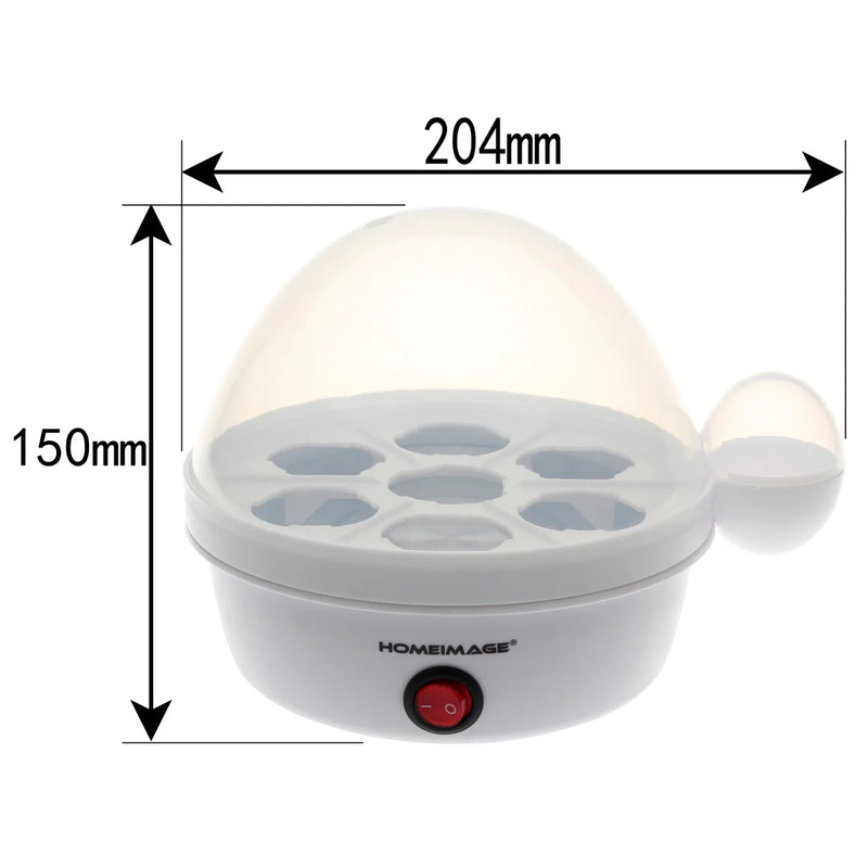 Homeimage Electric 7 Egg Boiler/Cooker HI-200APP- White