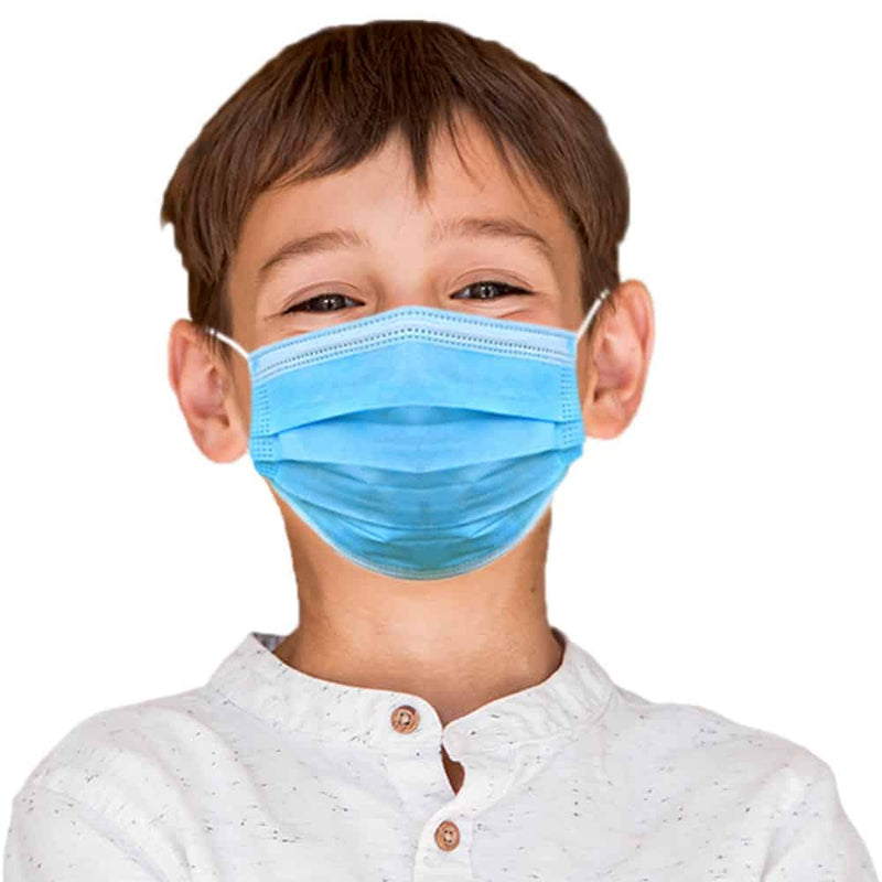 Dent-X ASTM Level 3 Medical Mask - Pediatric (50piece/box) (Made in Canada) (Blue)