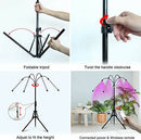 VGI LED Grow Lights for Indoor Plants, Full Spectrum Plant Light with Stand (Adjustable Tripod 15-47inch) and Clip-On for Plants