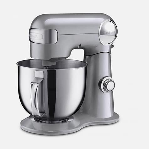Cuisinart 500-Watt Precision Master Tilt-Head Stand Mixer (5.5Qt) (Silver) (Manufacturer Refurbished)
