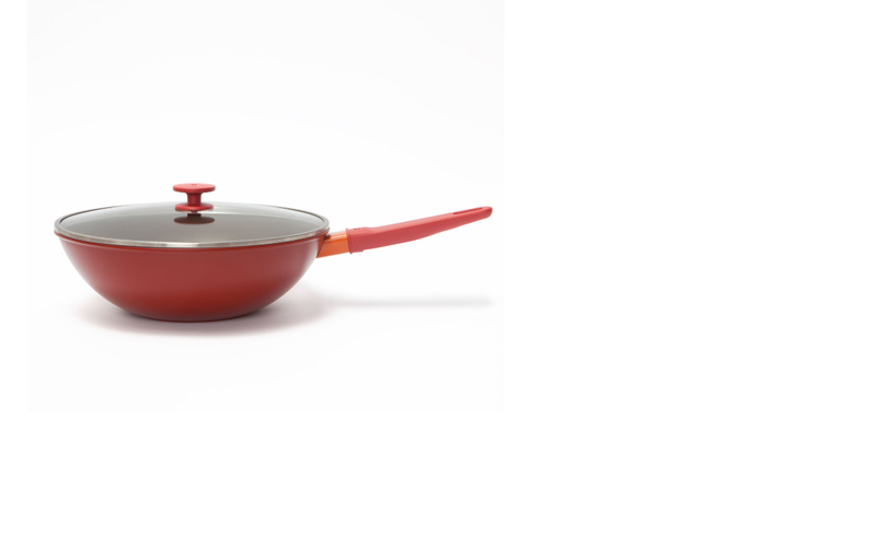 Zwilling 65521-300 Now 30cm (12inch) Aluminum Wok (Red)